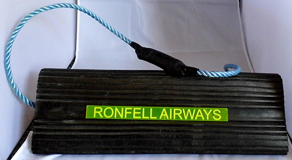 Personalised Aircraft Wheel Chock